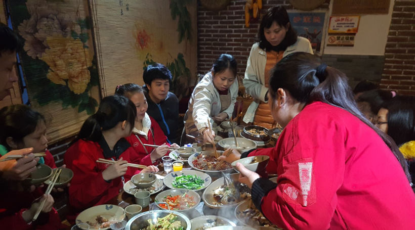 2017年末 天窗工厂品质科尾牙聚餐 2017年末 天窗工厂品质科尾牙聚餐