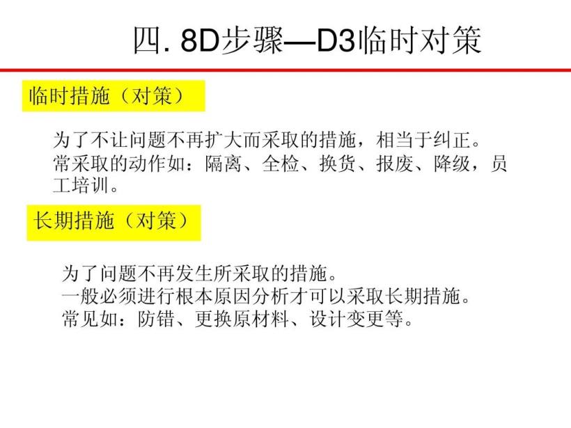 8D报告培训教材