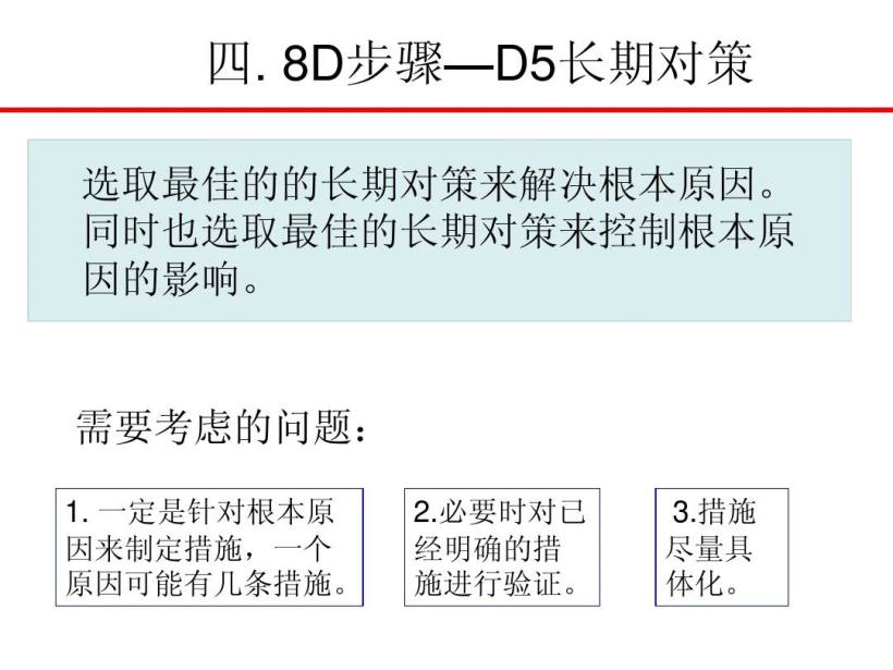 8D报告培训教材