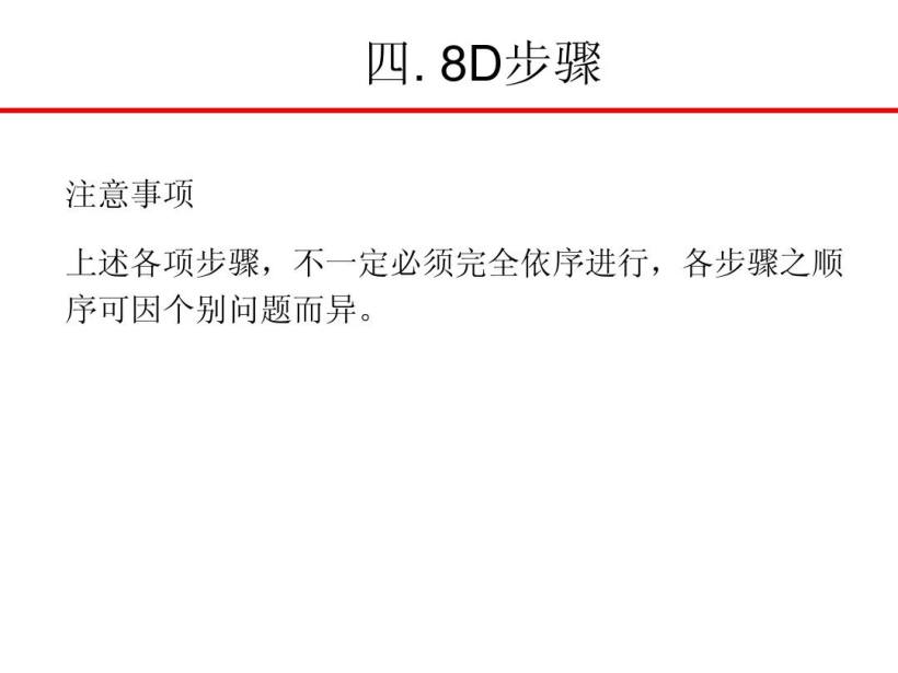 8D报告培训教材